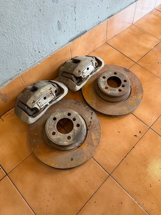 Pinzas y Discos BMW 740d Swap
