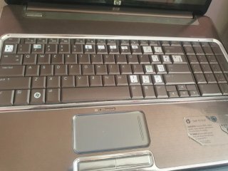 Ordenador portátil HP marrón