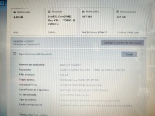 Ordenador portátil HP marrón