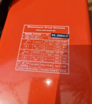 Soldadora CT312A TIG/MMA/Plasma 3 en 1