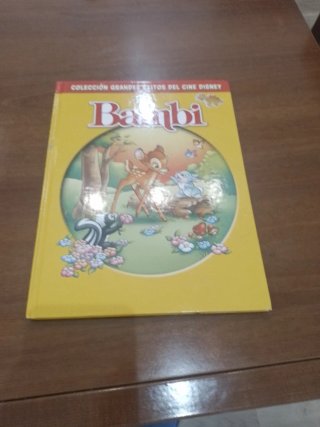 Libro Bambi Colección Grandes Éxitos Disney
