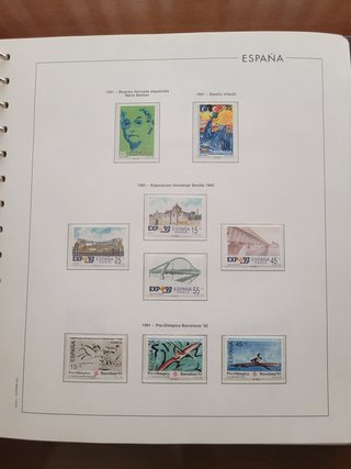 Colección sellos nuevos de España año 1988 a 2013