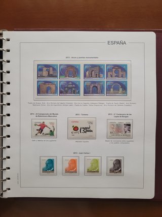 Colección sellos nuevos de España año 1988 a 2013