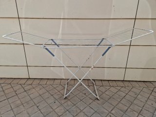 Tendedero Plegable Blanco