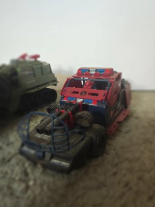 3 Vehículos Vintage G.I. Joe Hasbro Años 80
