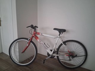 Bicicleta LAURENS Blanca y Roja