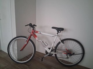Bicicleta LAURENS Blanca y Roja