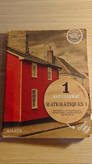 Matemàtiques I.
