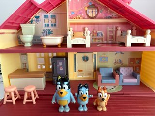 Casa Juguete Bluey Completa Sin Usar