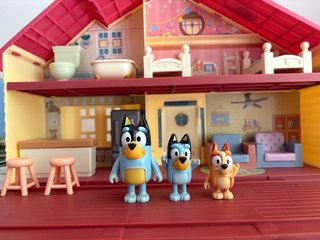 Casa Juguete Bluey Completa Sin Usar