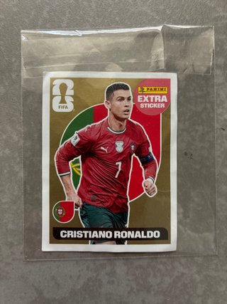 Cromo Extra Cristiano Ronaldo Dorado Mundial 2026