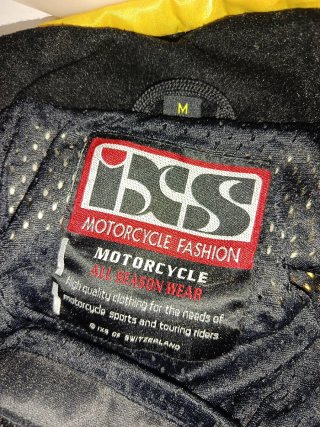 Chaqueta Moto iXS RX Sport Negra y Amarilla