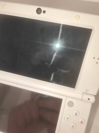 New 3DS XL Blanca Doble IPS