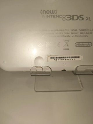 New 3DS XL Blanca Doble IPS