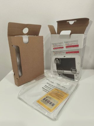 New 3DS XL Blanca Doble IPS