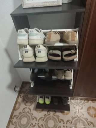 Zapatero IKEA Bissa 3 compartimentos