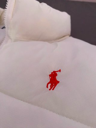 Abrigo Polo Ralph Lauren Blanco Talla L