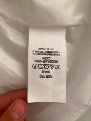 Abrigo Polo Ralph Lauren Blanco Talla L