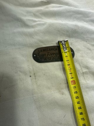 Placa Industrial La Mecánica Textil