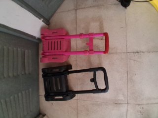 3 Carritos porta mochilas