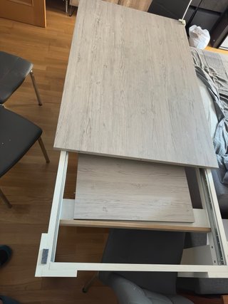 Mesa comedor de salon extensible