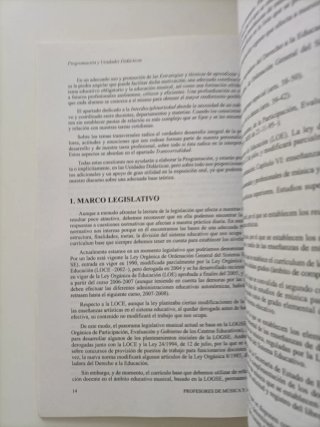 Profesores de Conservatorio.