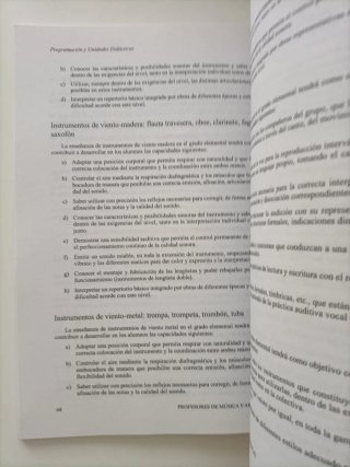 Profesores de Conservatorio.