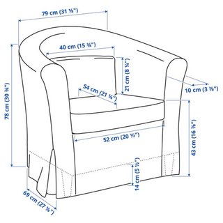 Butaca TULLSTA IKEA Blanca
