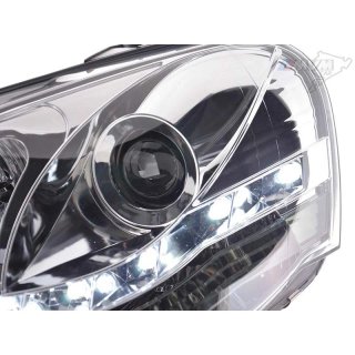 Faros delanteros Volkswagen Polo 9N3 2005-2009 Cro