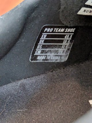 Zapatillas RAPHA PRO TEAM talla 45.5