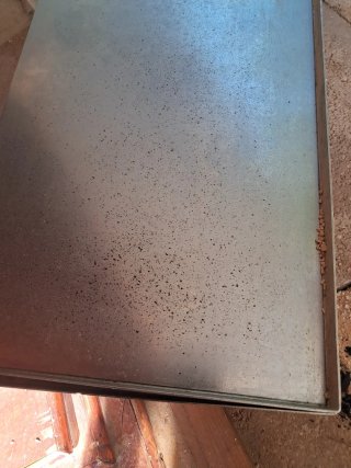 Piastra da Cucina in Acciaio e Cromo 90x40 per Bar o
