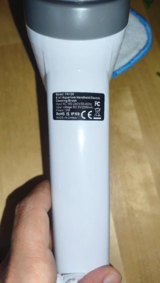 Cepillo Eléctrico Limpieza Acuario 8 en 1