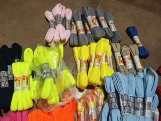 132 Pares Cordones Anchos 120cm