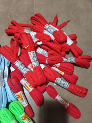 132 Pares Cordones Anchos 120cm