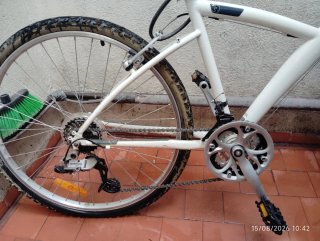 Bicicleta Btwin Blanca