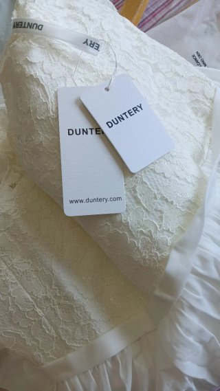 Abito lungo pizzo e chiffon