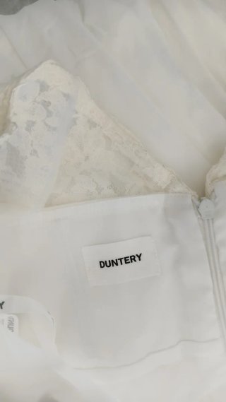 Abito lungo pizzo e chiffon