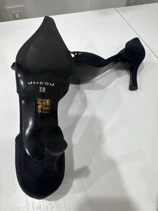 Zapatos de vestir JHESU con tacón mujer negros