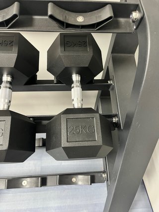 Mancuerna 25 kg Hexagonal