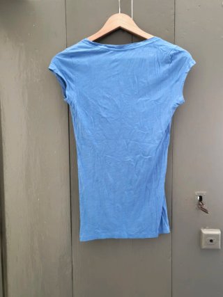 Camiseta Massimo Dutti Azul Talla XS
