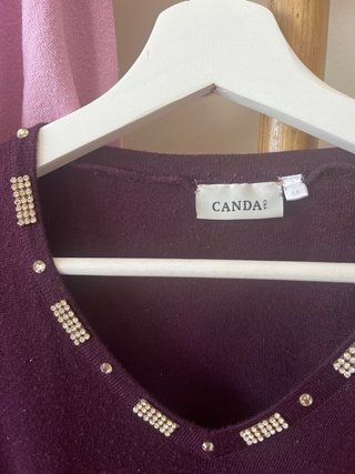Lote jersey rosa y fular cuadros