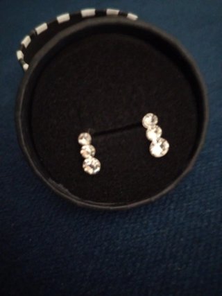 Pendientes Acero Circonitas