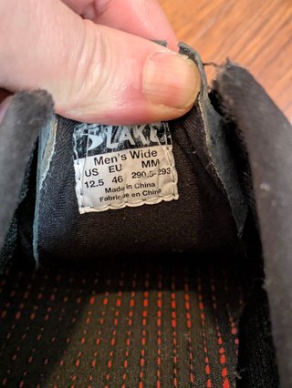 Zapatillas horma ancha LAKE CX-332-X WIDE T46