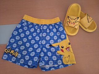 Costume e ciabatte bambino Pokémon