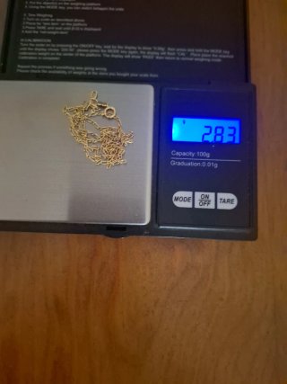Cadena Oro 18K