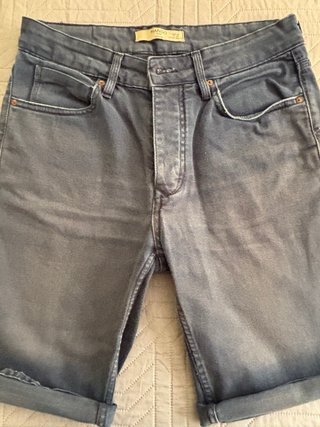 Mango Man Vaqueros Cortos Talla 40