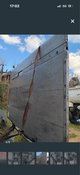 Puerta elevadora 1500 kg