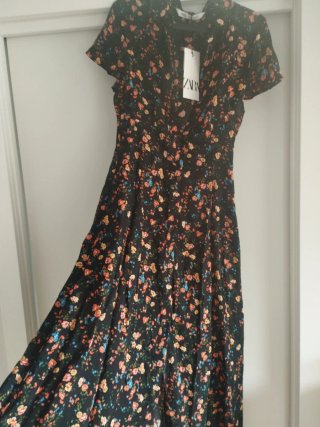 Vestido largo floral verano