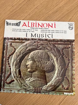 Albinoni Adagio y Conciertos I Musici Philips