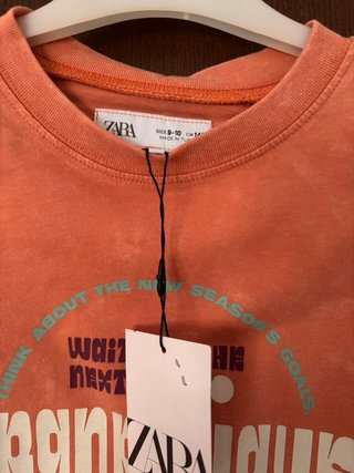 Camiseta niño Grand Wave naranja